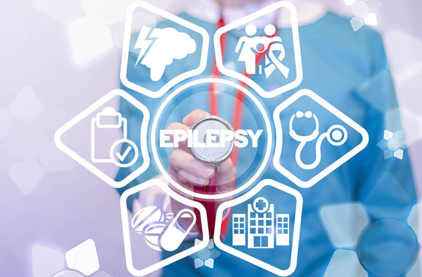 Icons und Symbole zum Thema Epilepsie